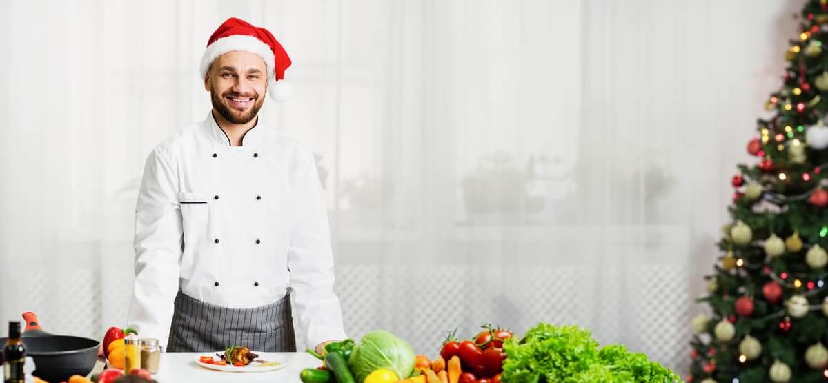Cocinero hotel Navidad