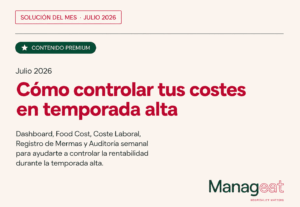 Cómo controlar tus costes en temporada alta